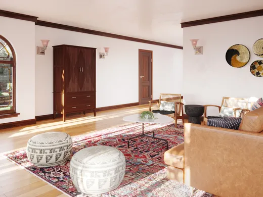 Living Room · Eclectic designed by Jacqueline