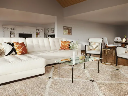 Living Room · Contemporary designed by Jacqueline