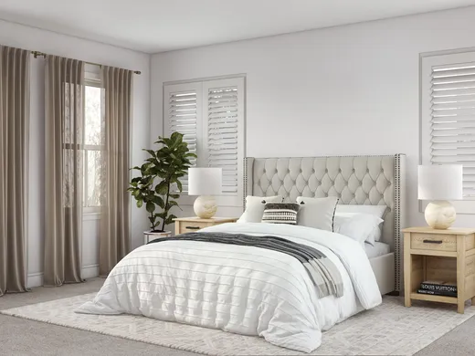Bedroom designed by Jacqueline