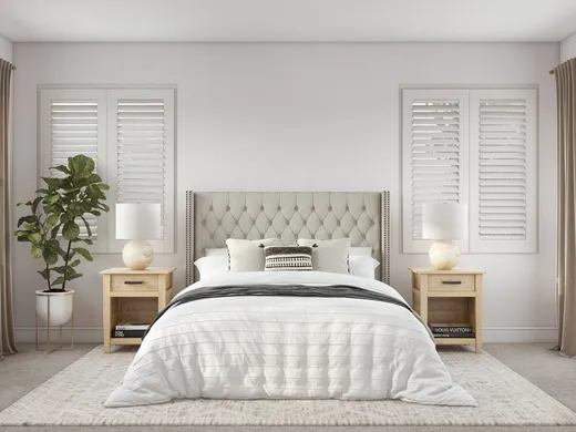 Bedroom designed by Jacqueline