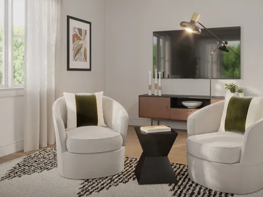 Living Room · Modern designed by Dalayah