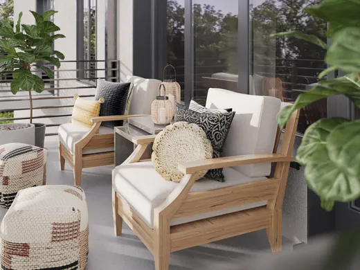 Outdoor Space designed by Regina