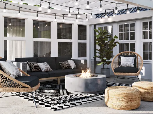 Outdoor Space · Bohemian designed by Liliana