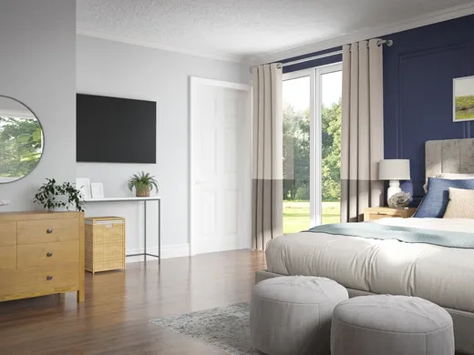 Bedroom designed by Candace