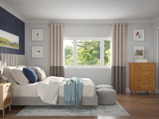 Bedroom designed by Candace