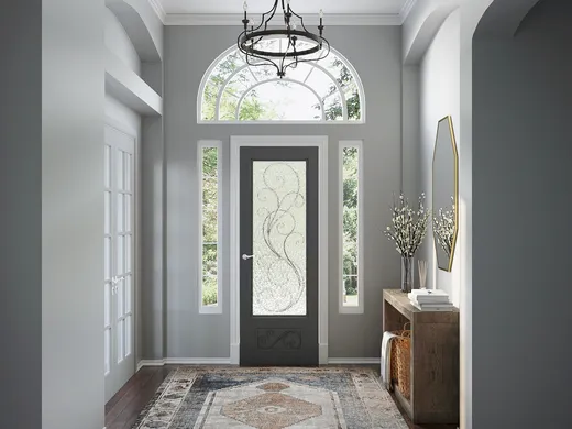Entryway · Farmhouse designed by Jessica