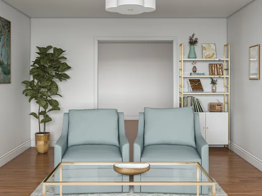 Living Room · Glam designed by Abi