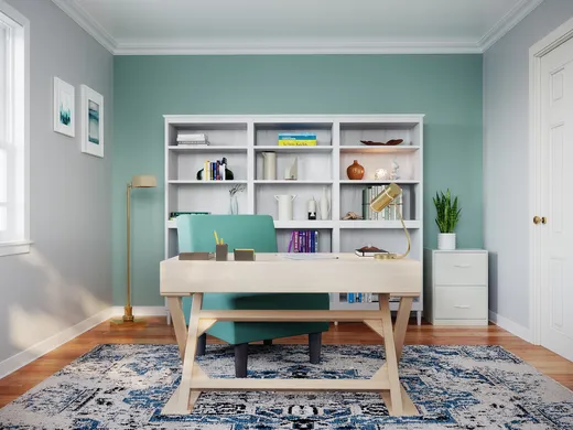 Office · Coastal designed by Kristin