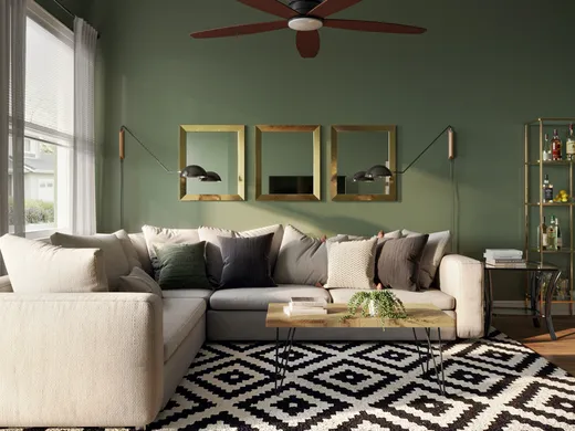 Living Room · Glam designed by Jacqueline