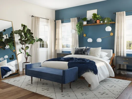 Bedroom designed by Christina
