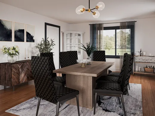 Dining Room · Contemporary designed by Joanna