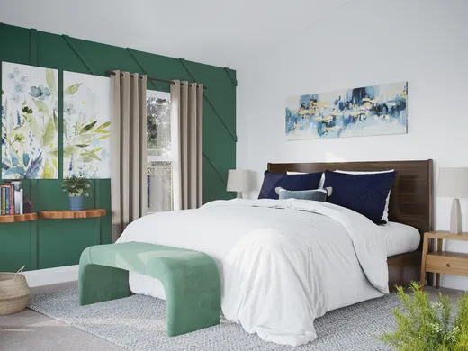 Bedroom · Eclectic designed by Katiana