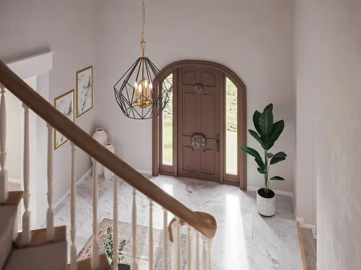 Entryway · Midcentury Modern designed by Camila