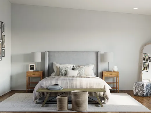 Bedroom · Farmhouse designed by Laura