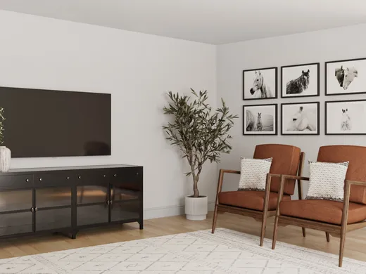 Living Room · Contemporary designed by Ellis
