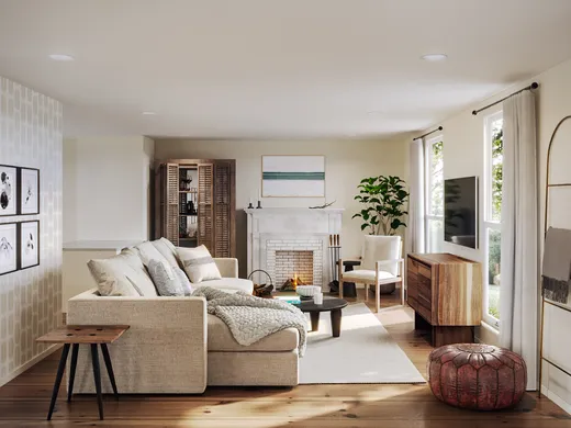Living Room · Contemporary designed by Lisa