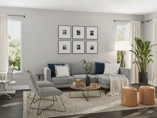 Living Room · Modern designed by Brittany