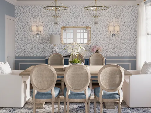 Dining Room · Contemporary designed by Melisa