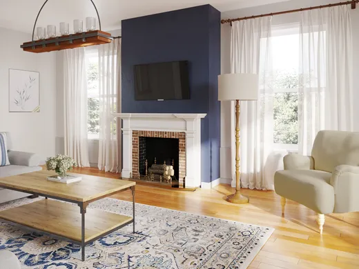 Living Room · Coastal designed by Priscila