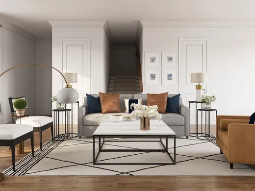 Living Room · Contemporary designed by Tatiana