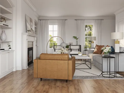 Living Room · Contemporary designed by Tatiana
