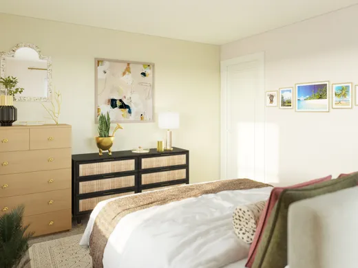Bedroom · Eclectic designed by Julia
