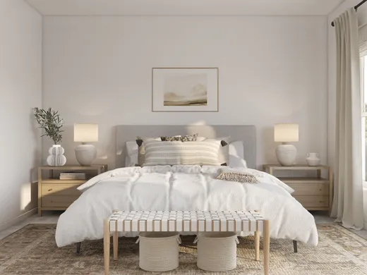 Bedroom designed by Regina