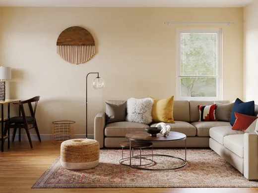 Living Room · Modern designed by Krishnendhu