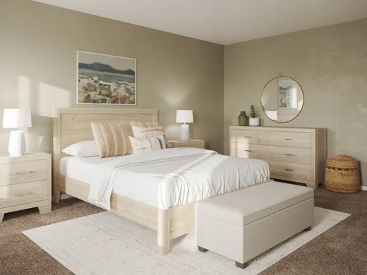 Bedroom designed by Lidia