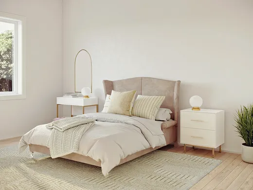 Bedroom · Glam designed by Kaylee