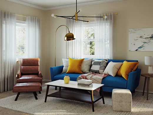 Living Room · Bohemian designed by Carine
