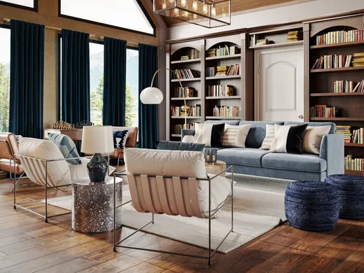 Reading Room · Modern designed by Jimena
