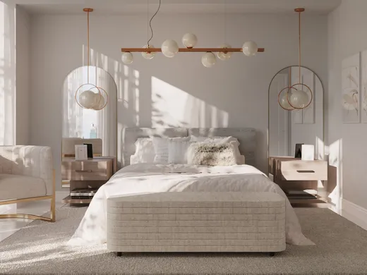 Bedroom · Bohemian designed by Denise