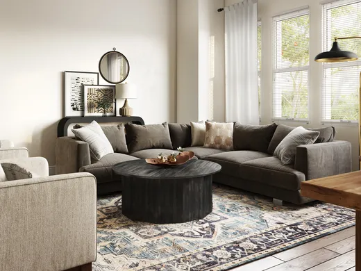 Living Room · Modern designed by Shereen