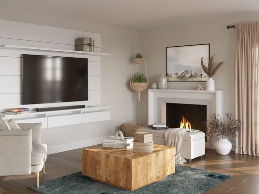 Living Room · Bohemian designed by Mariana