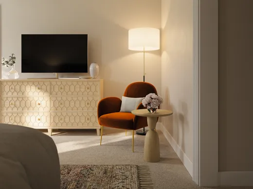 Bedroom designed by Christine