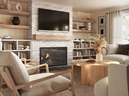Living Room · Contemporary designed by Daniela