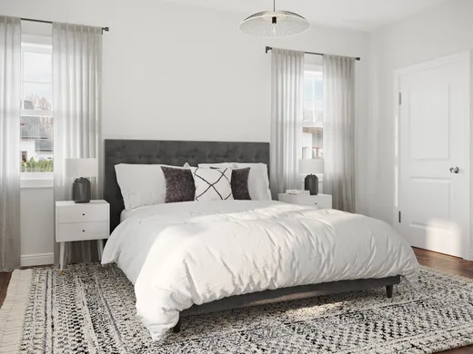 Bedroom designed by Jacqueline