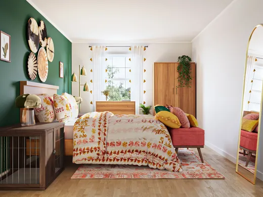 Bedroom · Bohemian designed by Liliana
