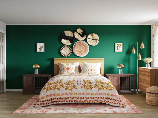 Bedroom · Bohemian designed by Liliana