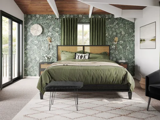 Bedroom designed by Sarah