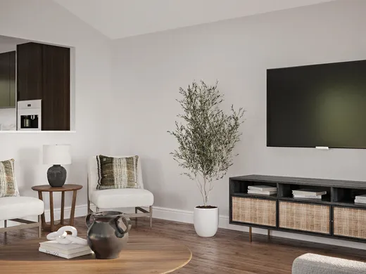 Living Room · Transitional designed by Alexandra