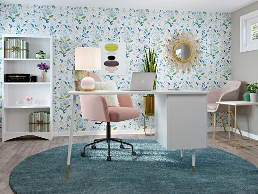 Office · Eclectic designed by Priscila