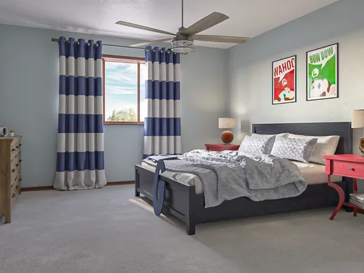 Bedroom · Industrial designed by Kitty