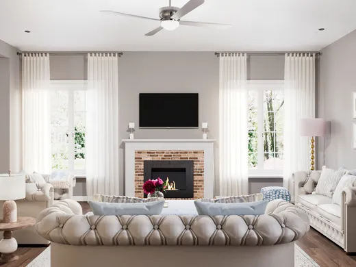 Living Room · Coastal designed by Kayla