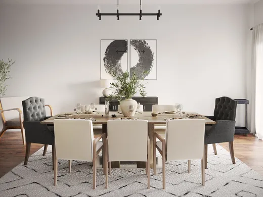 Dining Room · Bohemian designed by Mariel