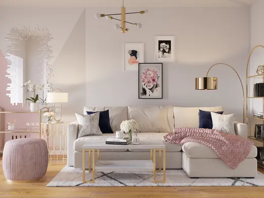 Living Room · Modern designed by Chante