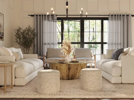 Living Room · Coastal designed by Daniela