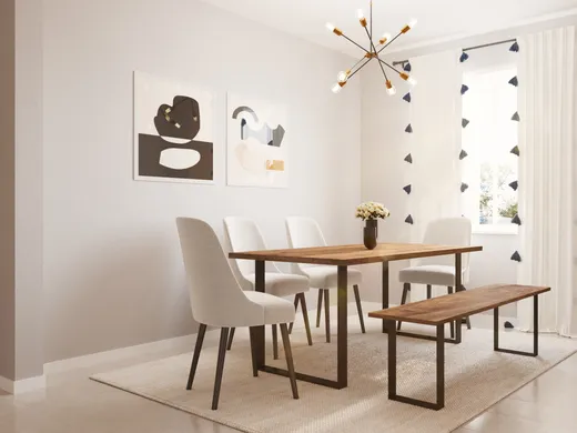 Dining Room · Contemporary designed by Camila