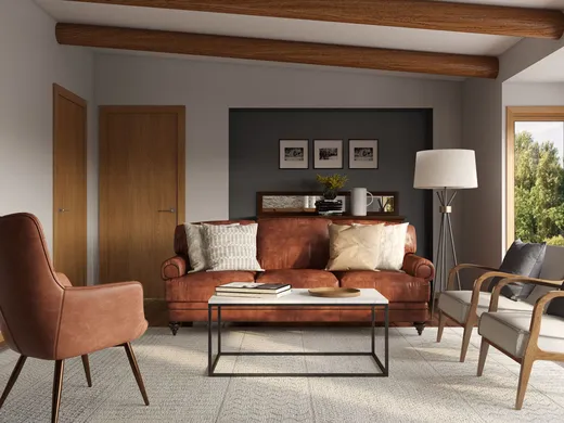 Living Room · Eclectic designed by Sofia